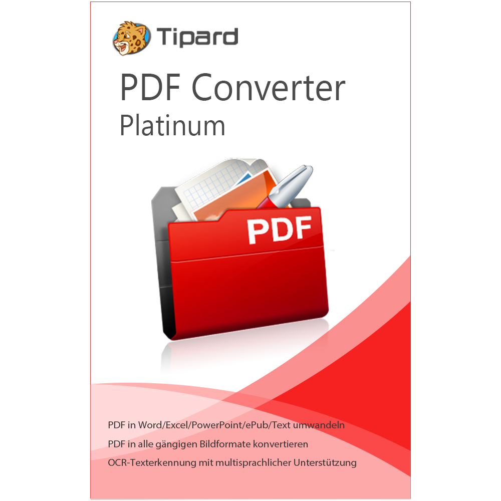 Tipard Tipard Pdf Converter Platinum Ohne Ocr Jahres Version