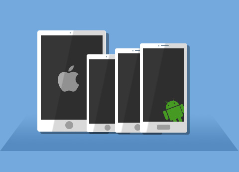 iOS- und Android-Geräte unterstützen